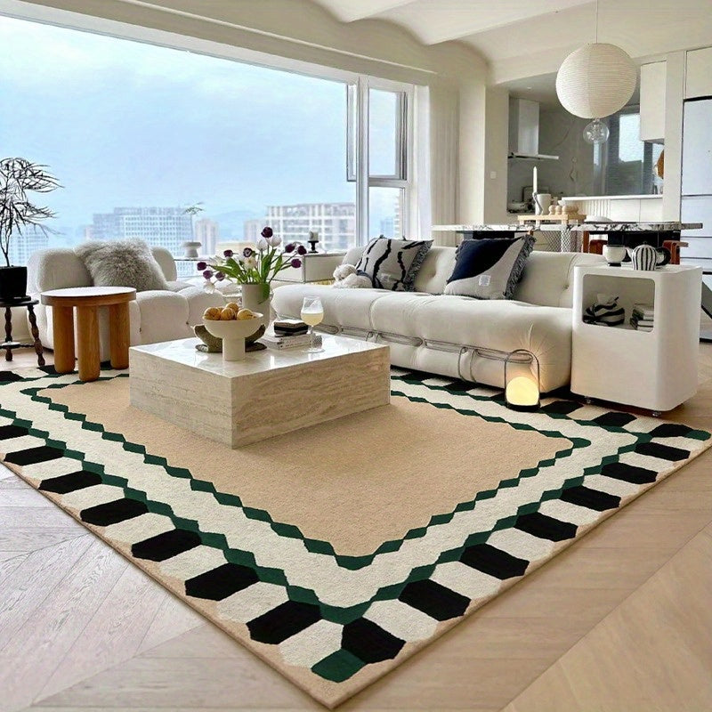 Extra Large Living Room Mat - Heavy-Duty 1000g+10mm Thick Mat