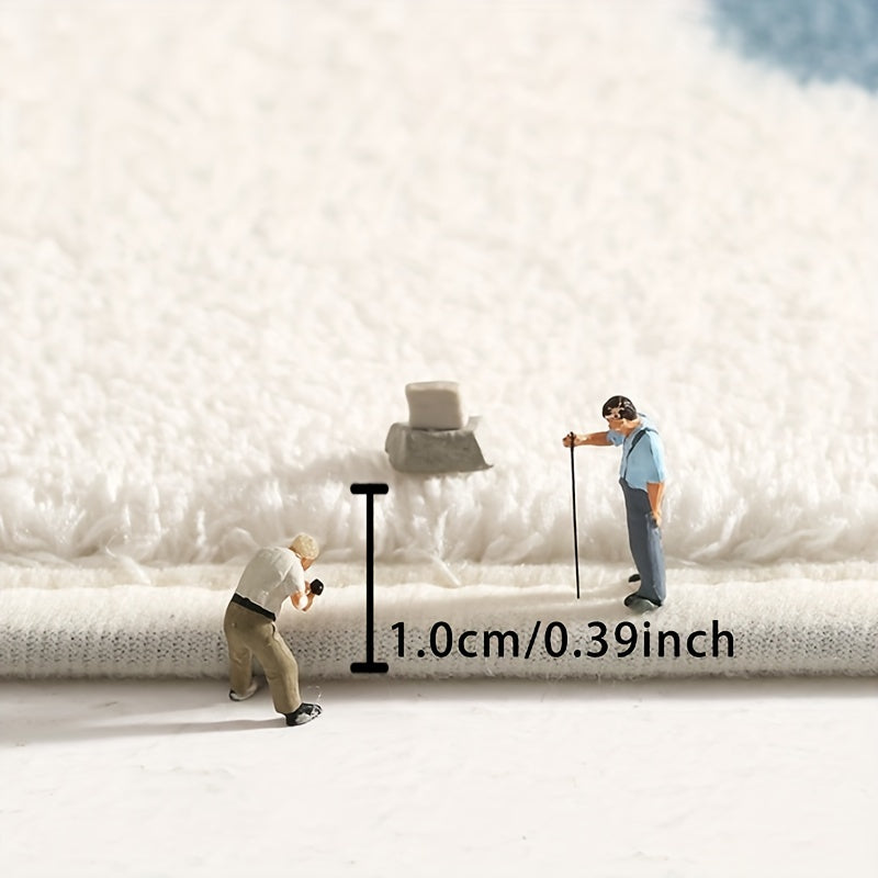 Luxurious Nordic-Inspired Fluffy Area Mat - Soft, Non-Slip