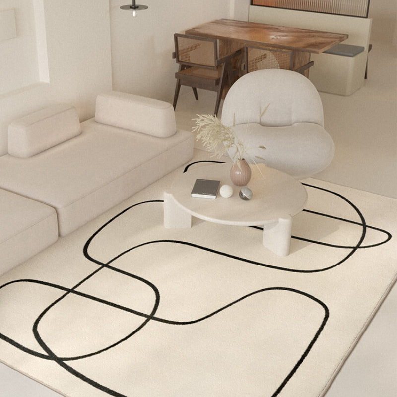 Luxurious Nordic-Inspired Fluffy Area Mat - Soft, Non-Slip
