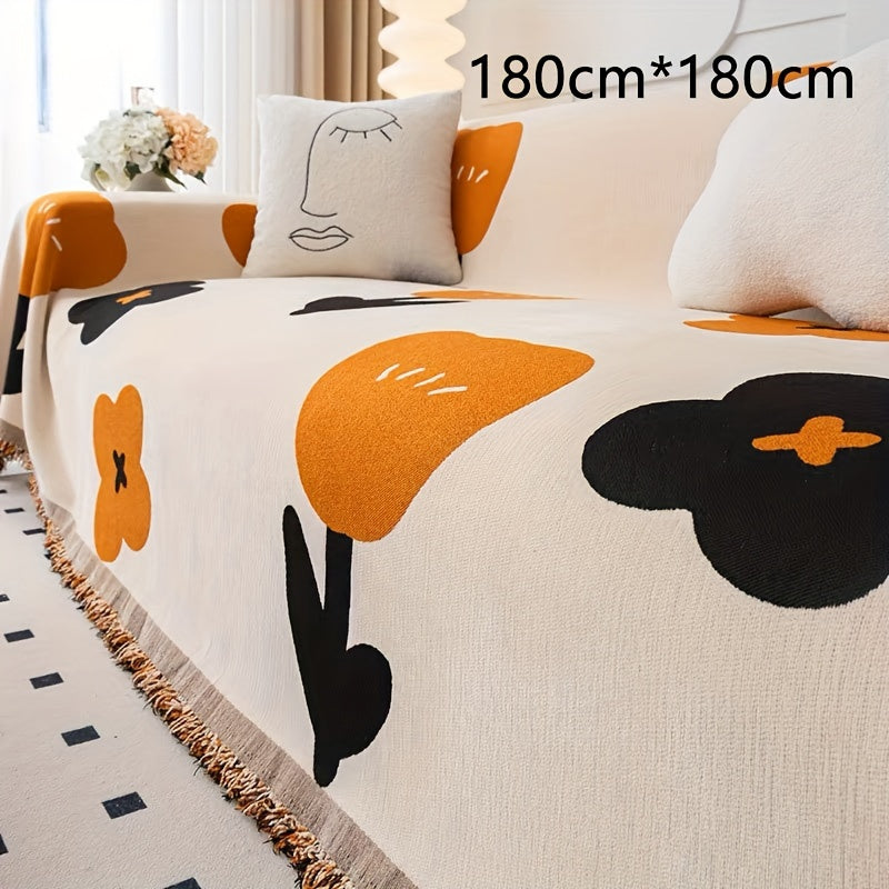 New Sofa Cover Cloth, All Season Universal, Non Slip, One Piece Full Coverage Sofa Cover Cloth
