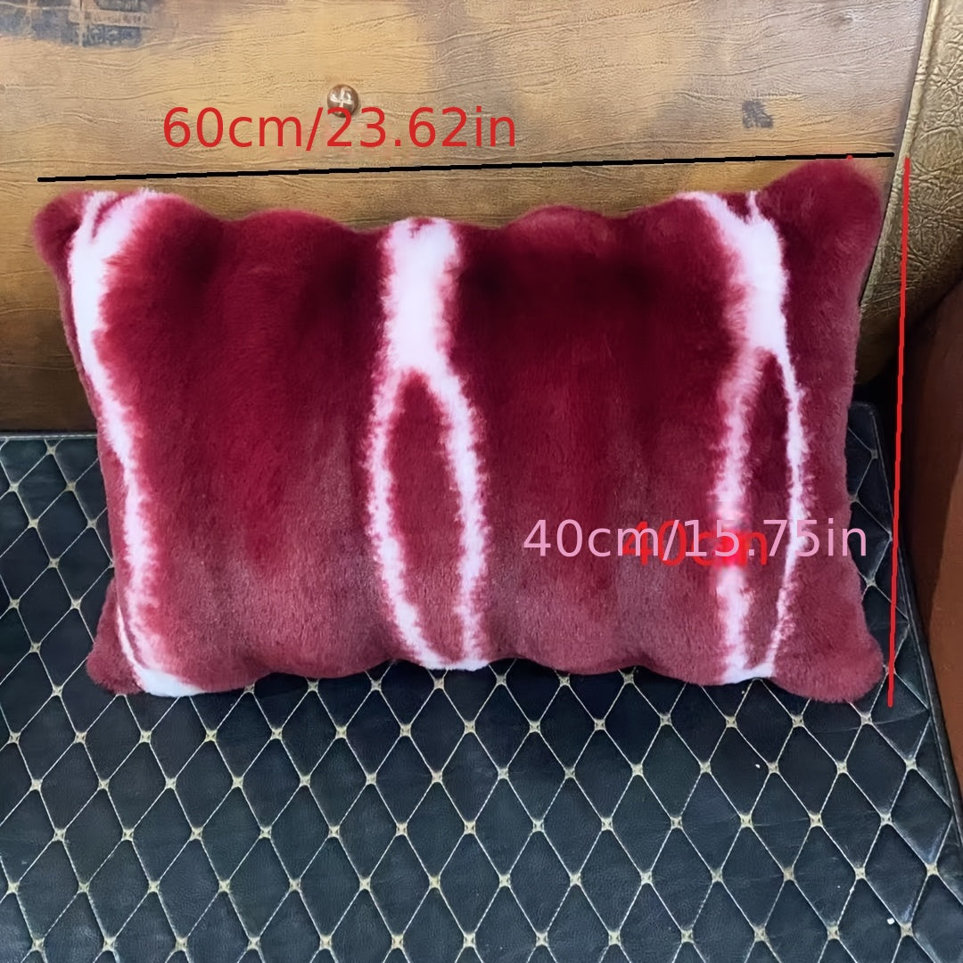 Rabbit Plush Cushions for Bedroom Beds, Decorative Pillows for Living Room Sofas