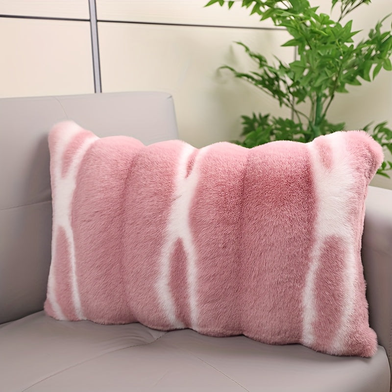 Rabbit Plush Cushions for Bedroom Beds, Decorative Pillows for Living Room Sofas