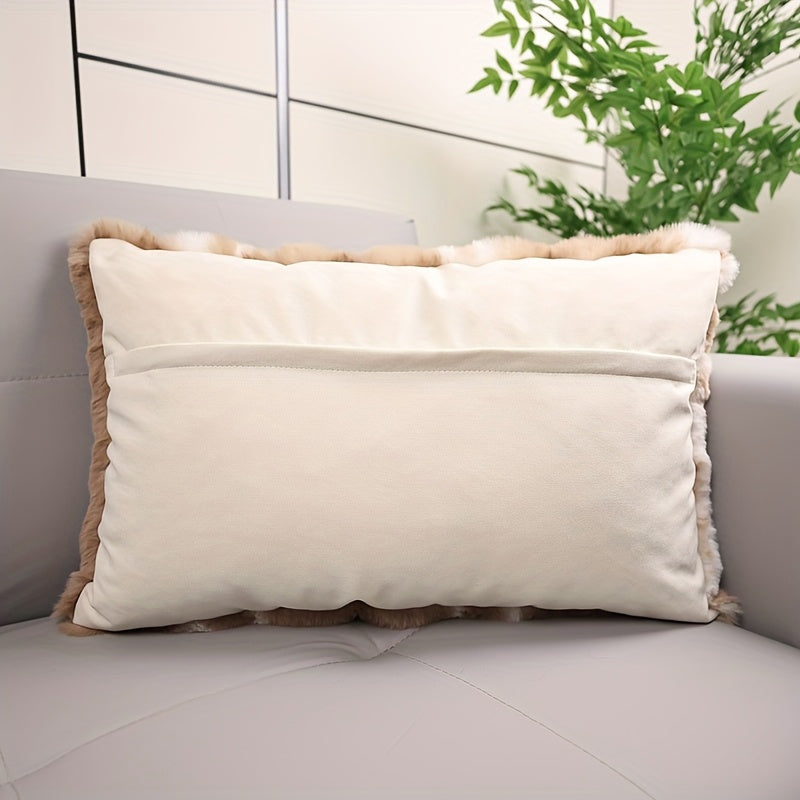 Rabbit Plush Cushions for Bedroom Beds, Decorative Pillows for Living Room Sofas