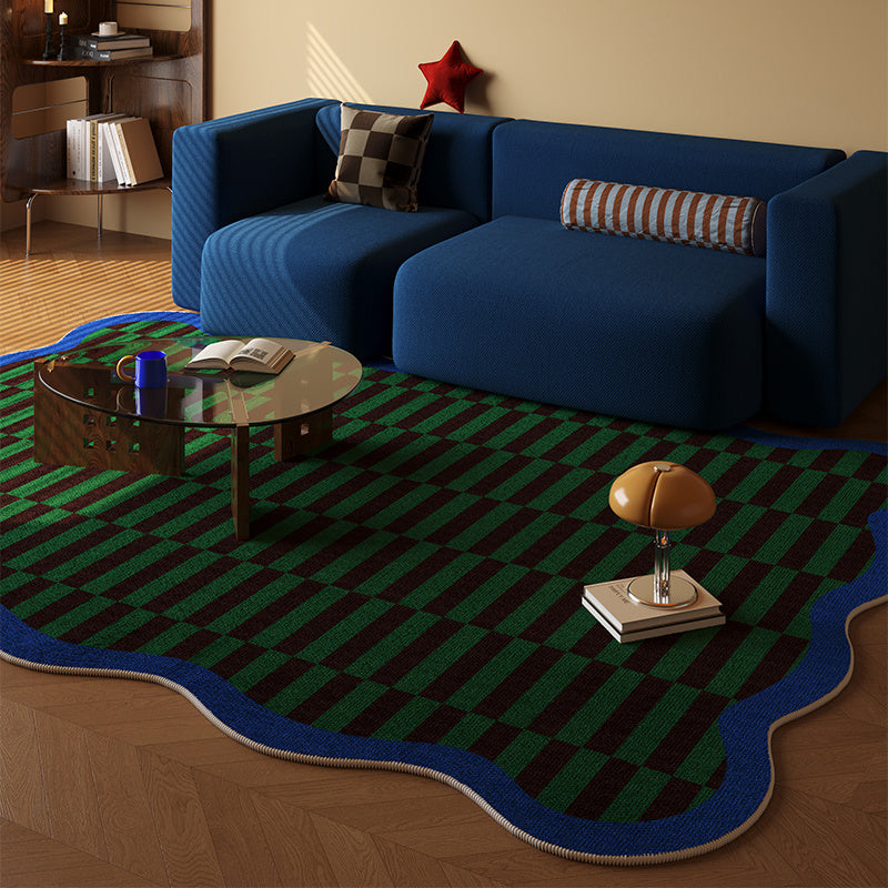 Gustation-Style Large Luxury Mat - Navy Blue
