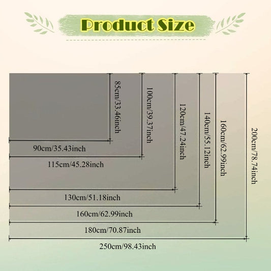 Irregular Modern Mat Gustation Plush Mat - Luxury Soft, Oversized 1.8m