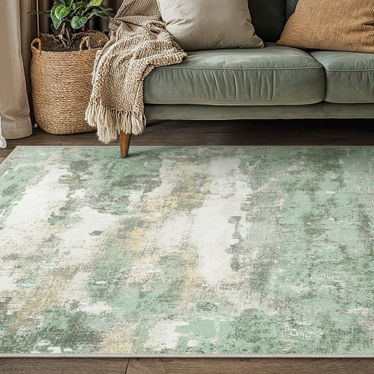 Modern Abstract Area Mat Modern Abstract Non-Slip Area Mat | Large Soft Machine Washable for Living Room