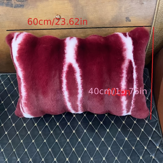 Rabbit Plush Cushions for Bedroom Beds, Decorative Pillows for Living Room Sofas
