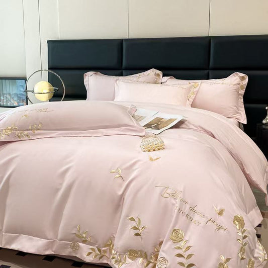 2025 Autumn And Winter Simple Luxury Style Four-Piece Set Includes