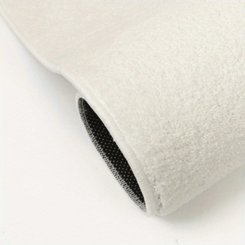 1000g+10mm Cute Pink Irregular Plush Soft Area Mat - Non-Slip, Washable, Machine Washable