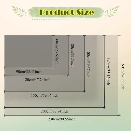Modern Abstract Art Style Large Area Mat - Washable, Non-Slip, Irregular Shape, Polyester 100