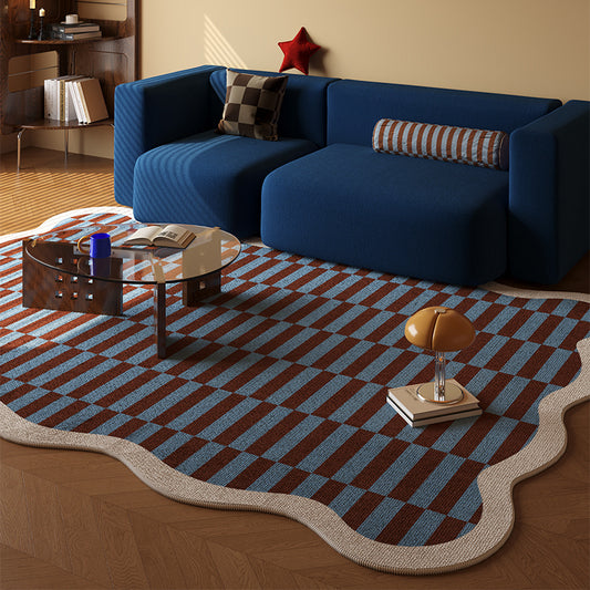 Gustation-Style Large Luxury Mat - Navy Blue