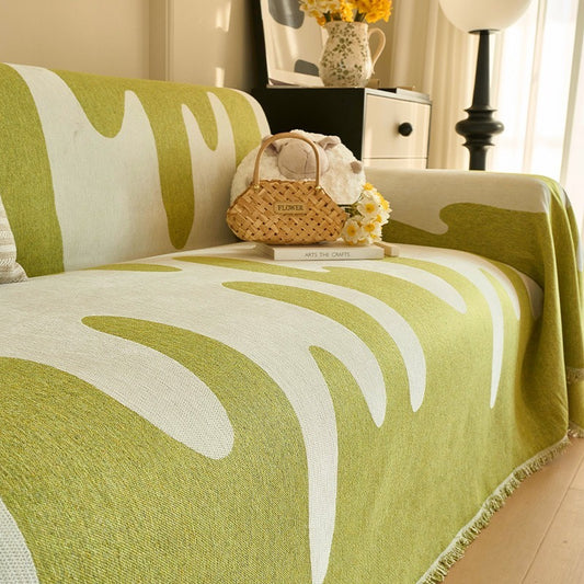 Pet-Friendly Sofa Cover Pet-Friendly, Machine Washable 1pc Vibrant Green