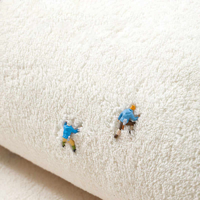 1000g+10mm Cute Pink Irregular Plush Soft Area Mat - Non-Slip, Washable, Machine Washable